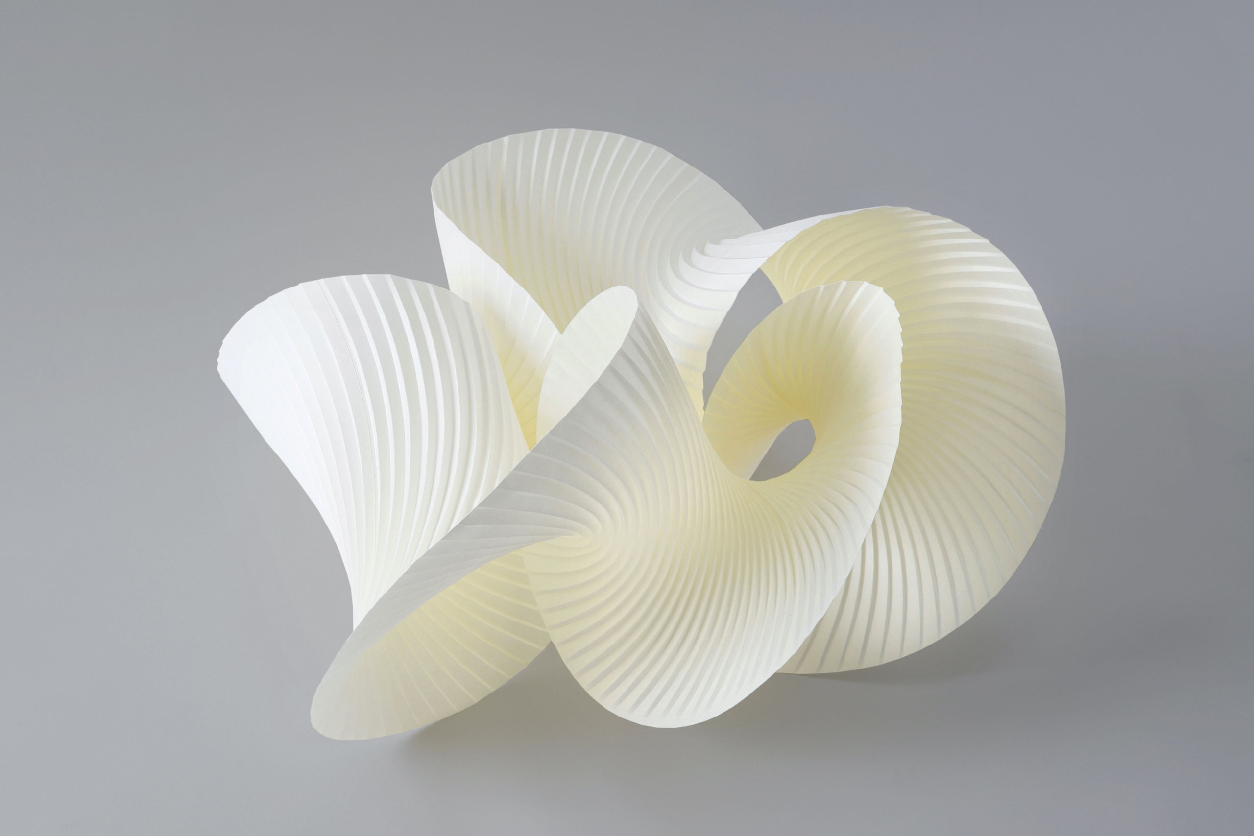 Yuko Nishimura, "Continuous Form," 2020; Kyokushi paper