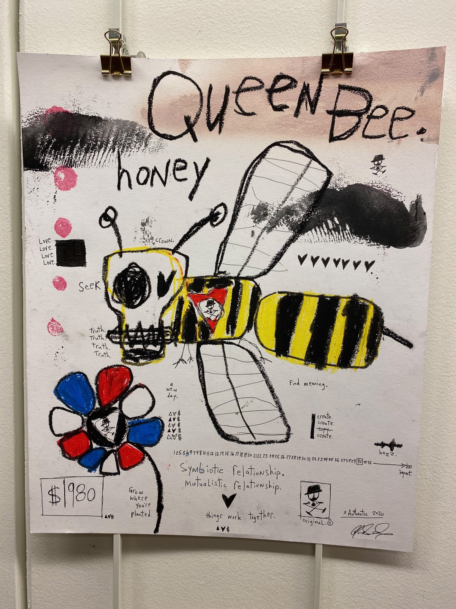 Queen Bee Art by Adam Baranello at Southampton Cultural Center 2024