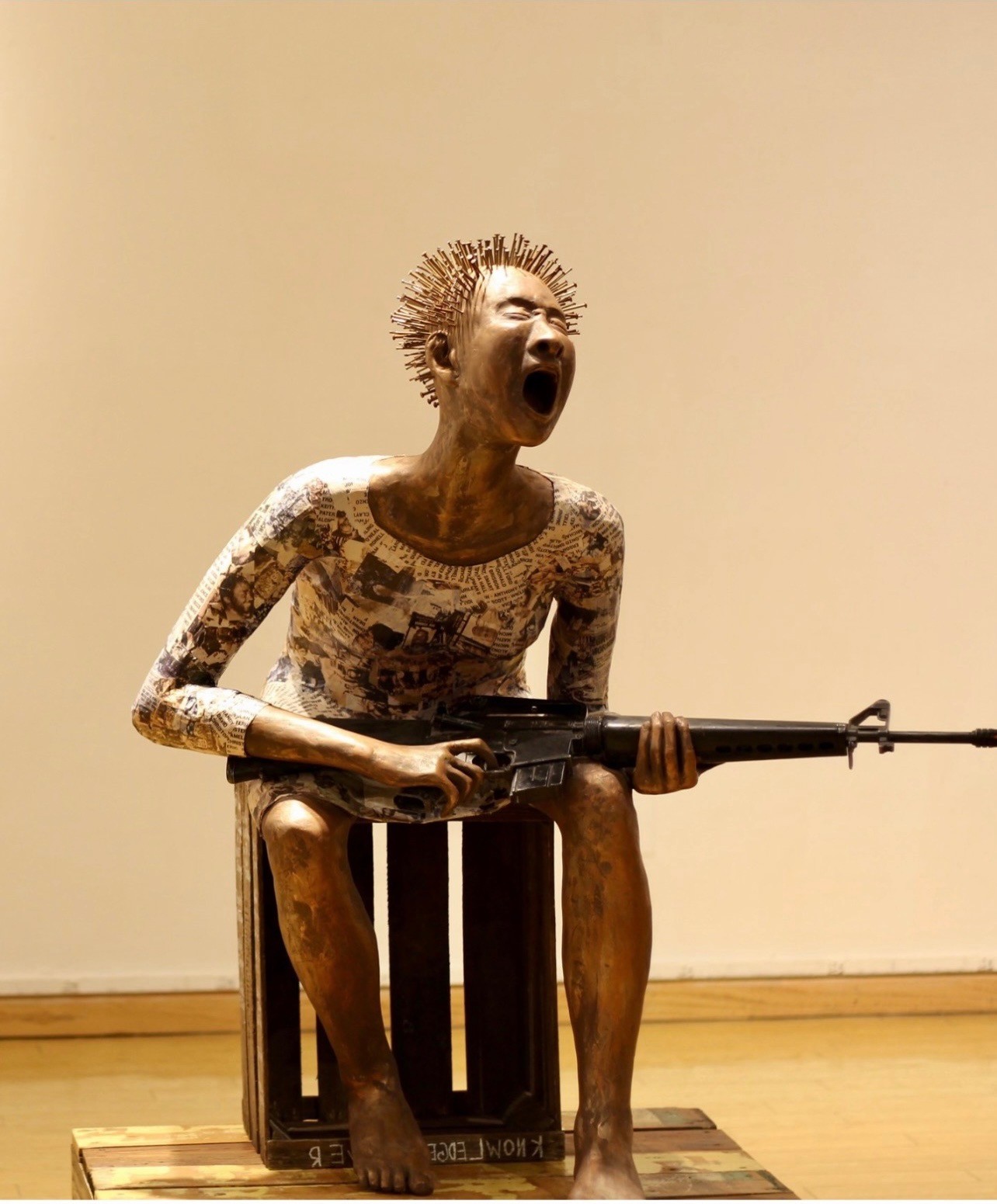 "Redemption" by Linda Mickens at the SAAM Black Power exhibition