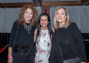 Dr. Julie Ratner, Dr. Edna Kapenhas, Cathy Tweedy at Karaoke for a Kure