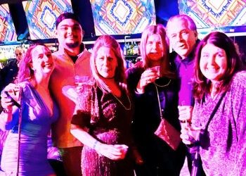 Lulu, Brandon, Liza, Katey, Arthur King, Kelly at The Clubhouse New Year's Eve Party