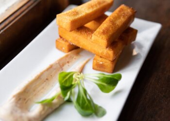 The Panisse (Chickpea Fries) at Mirabelle Restaurant