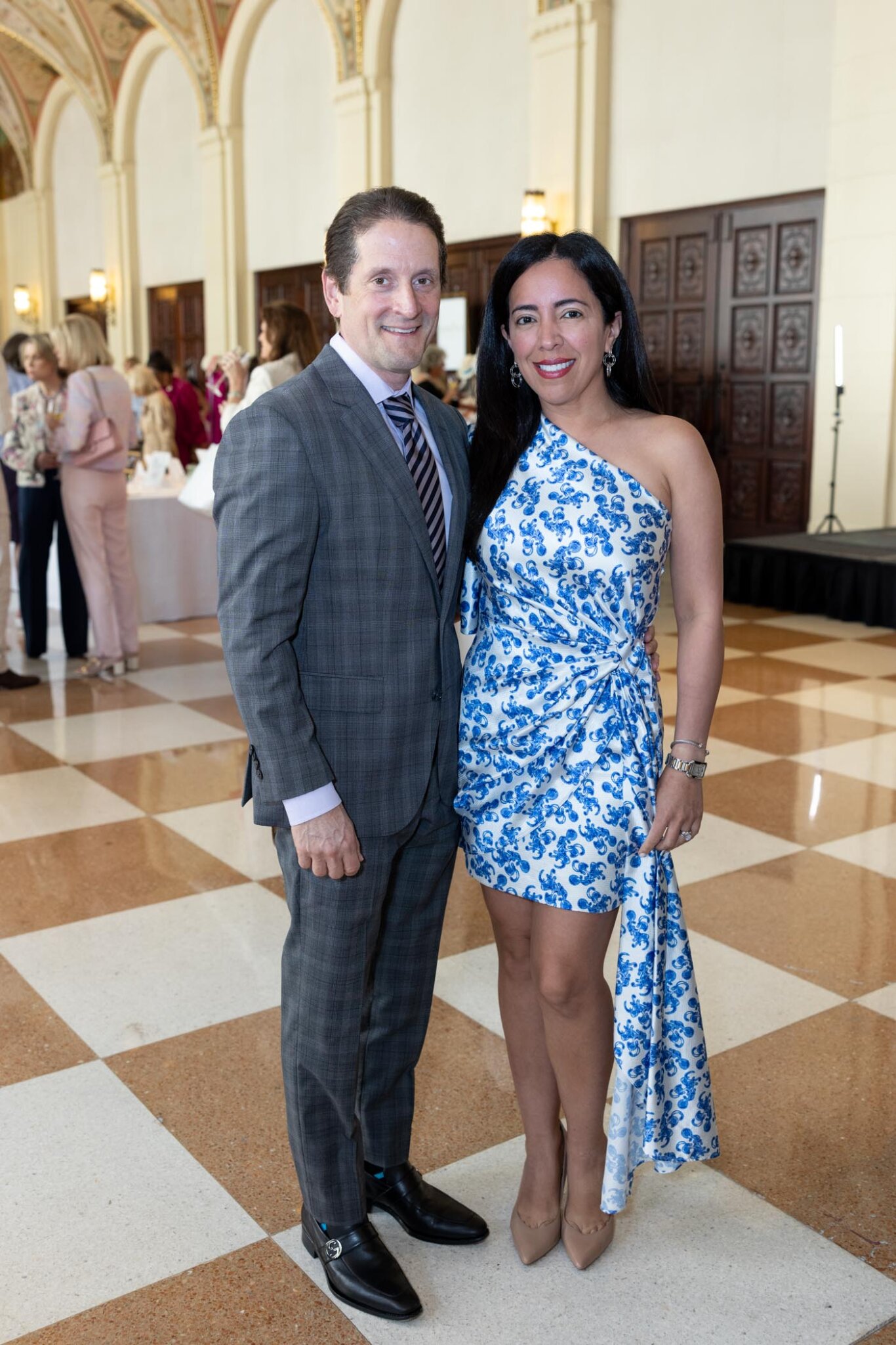 Brian and Ligia Guralnick at Luncheon & Fashion Show