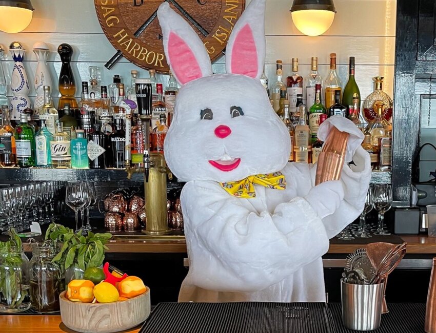 The Easter Bunny is coming to Baron's Cove in the hamptons