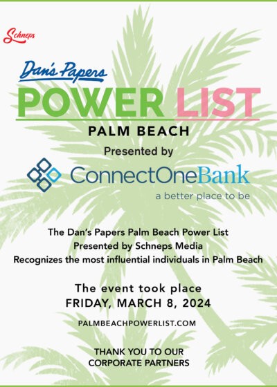 Dan's Papers Power List Palm Beach 2024