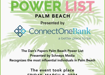 Dan's Papers Power List Palm Beach 2024