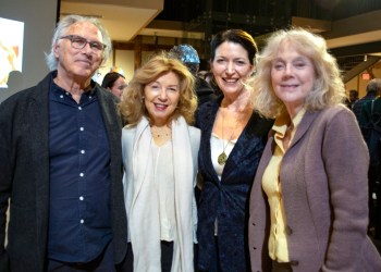 Eric Fischl, April Gornik, Margaret Garrett, Blythe Danner at Reflections in Music