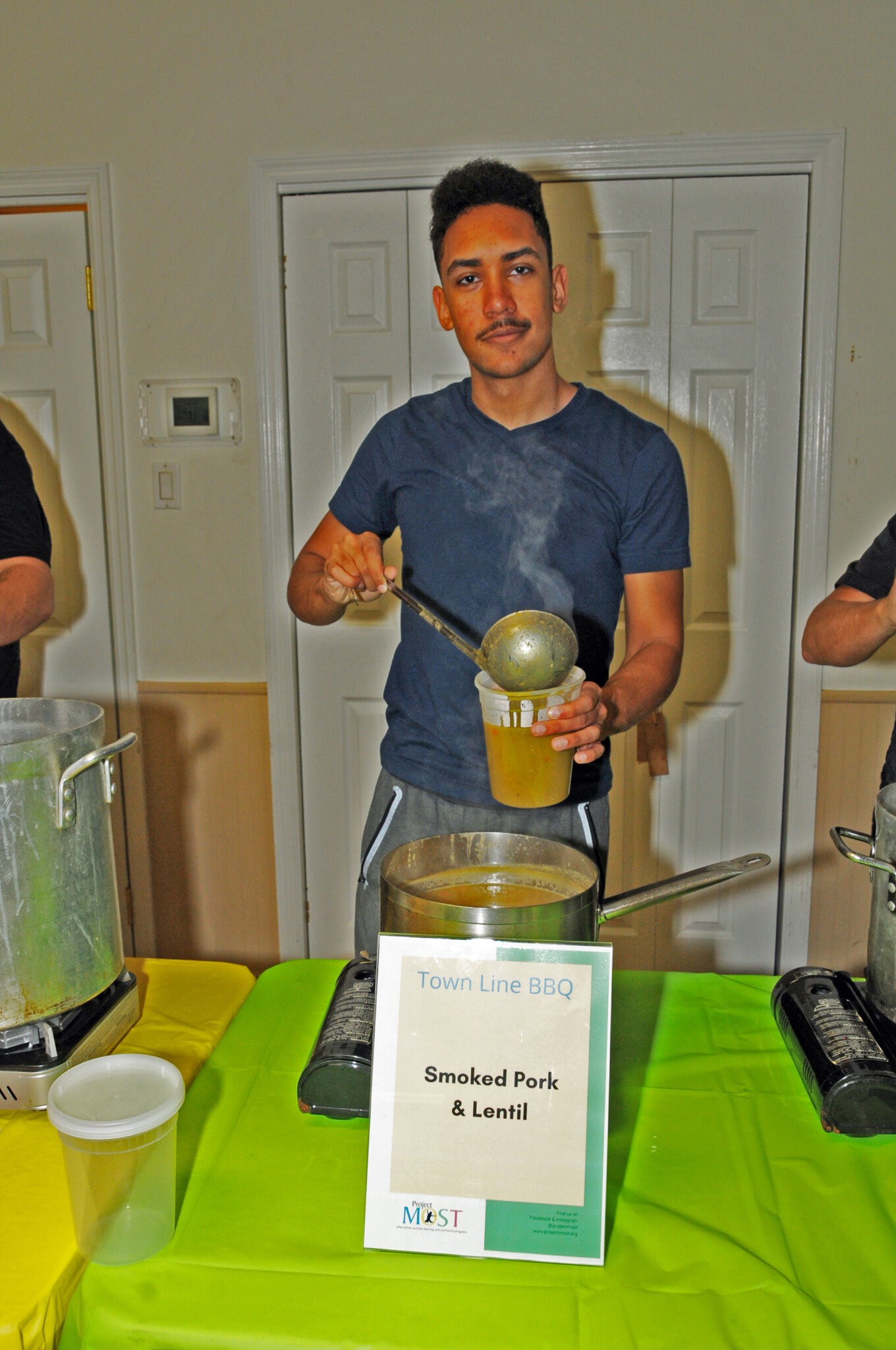 Hamlet Jiminez at Project MOST's Empty Bowls