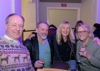 Rich Sarna, Stephen Evers, Denise Simpson, Susan Sarna at JazzFest