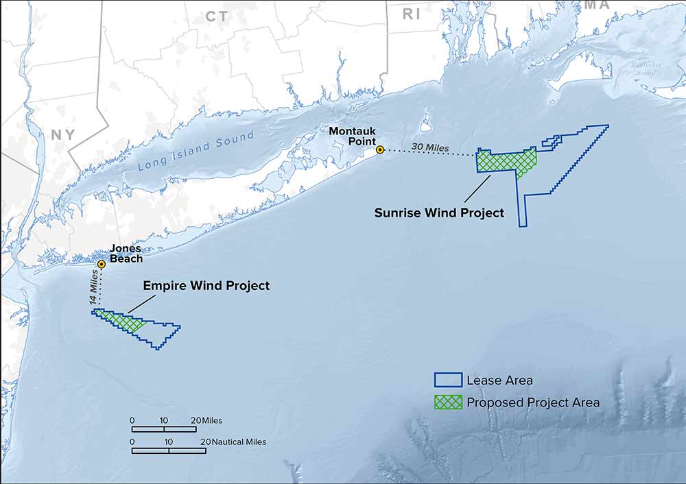 Empire Wind 1 and Sunrise Wind will go online in 2026, if all goes as planned (NYS)