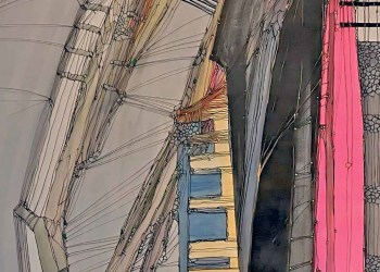 April 12, 2024 Dan's Papers cover art by Kiamarz Eshghi