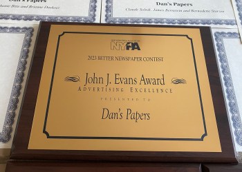 Dan's Papers won the 2024 New York Press Association John J. Evans Award for Advertising Excellence
