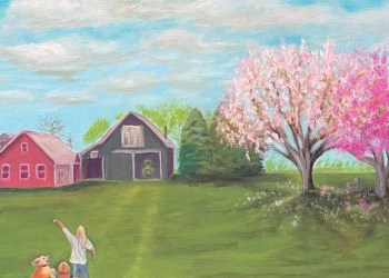 April 19, 2024 Dan's Papers cover art by Gail Gallagher