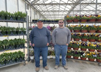 Michael Anthony McKay and Michael John McKay of Helen’s Greenhouse & Flower Farm