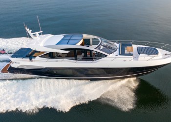 Yachts are big business in Palm Beach - yacht in the water