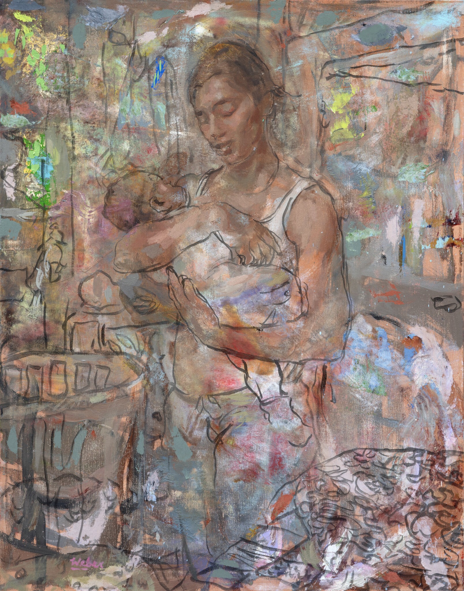 "Mother and Child" by Nick Weber
