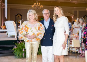 Martha Stewart, Tommy Hilfiger, Dee Ocelppo Hilfiger at Old Bags Luncheon
