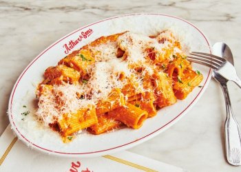 The Arthur & Sons Spicy Rigatoni Alla Vodka by Chef Joe Isidori