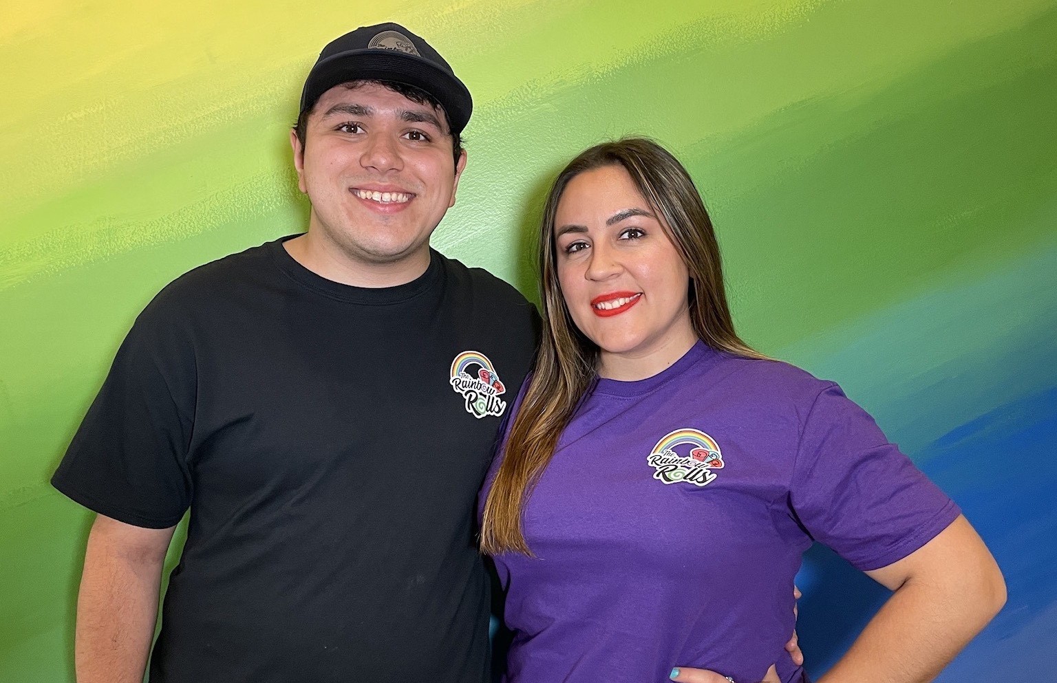 The Rainbow Rolls owners Richard and Evelyn Morales