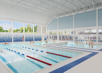 The STAR AquaCenter will have two indoor pools in Southampton