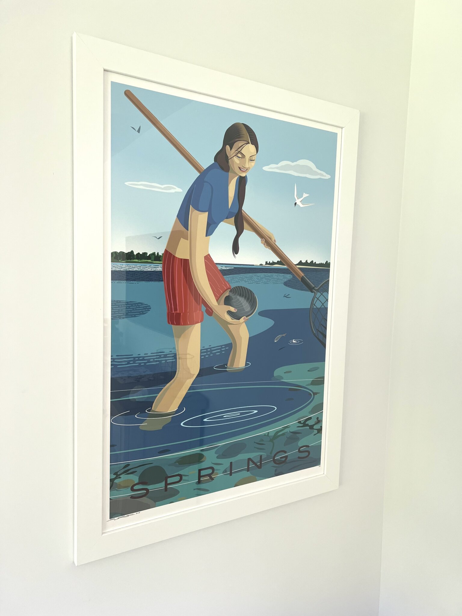 Art on auction by Alison Seiffer for the Springs Mystery Art Sale