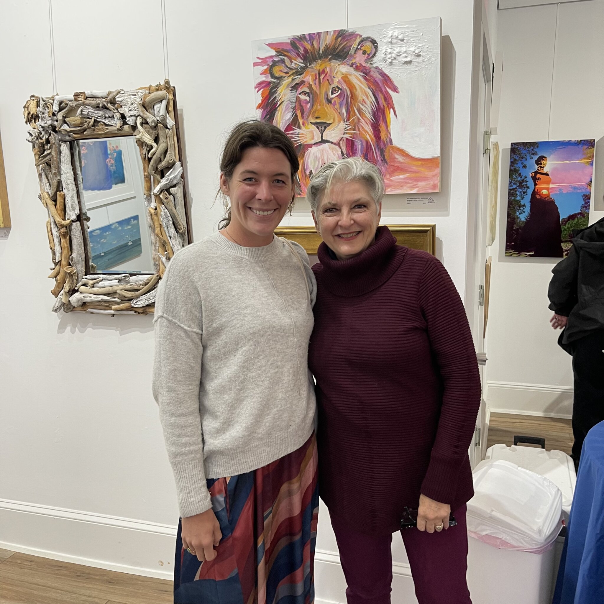 Artists Donna Corvi and Juliana P. Sheehan, Courtesy Depot Gallery