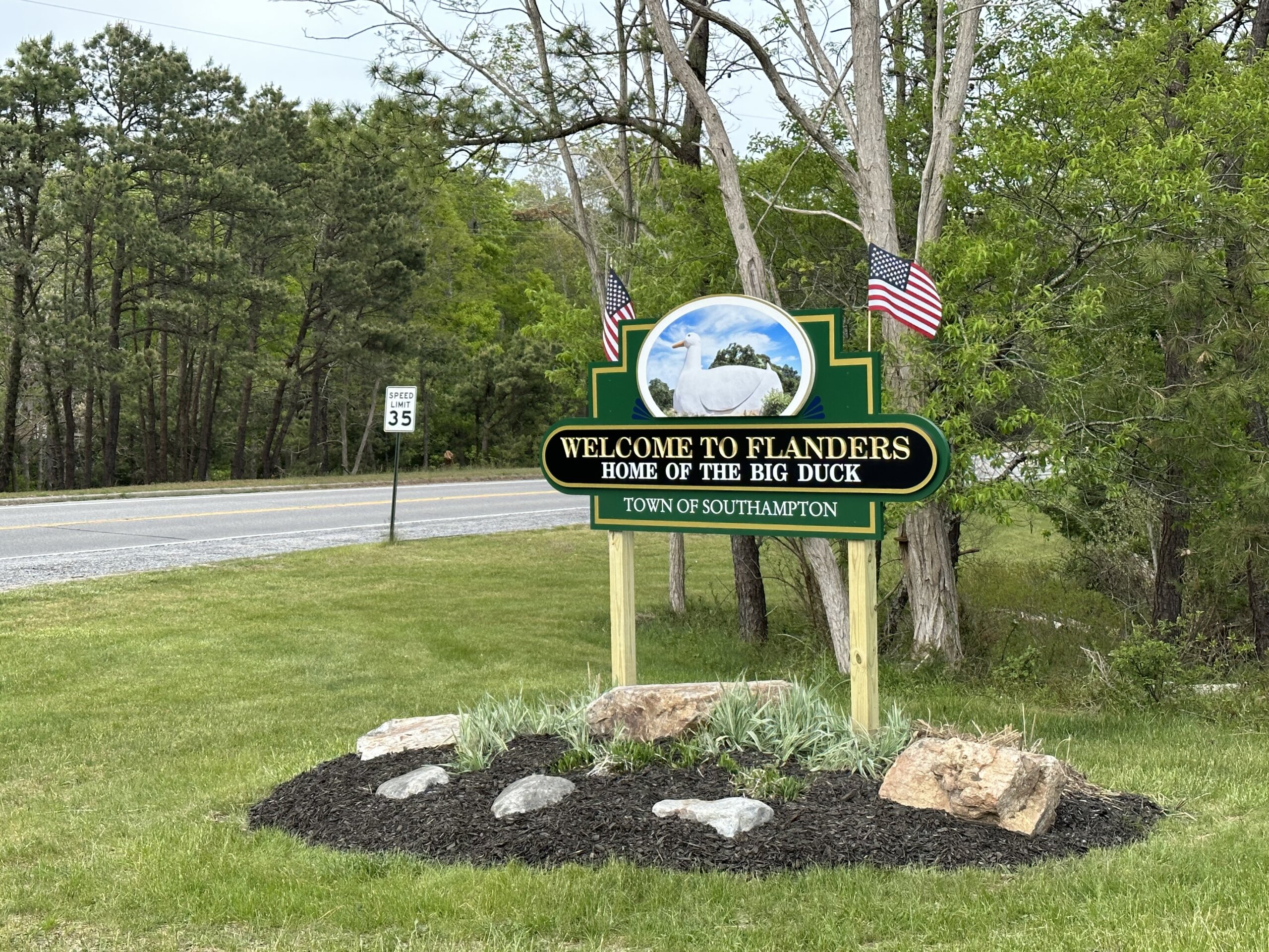 Flanders is home of the Big Duck sign