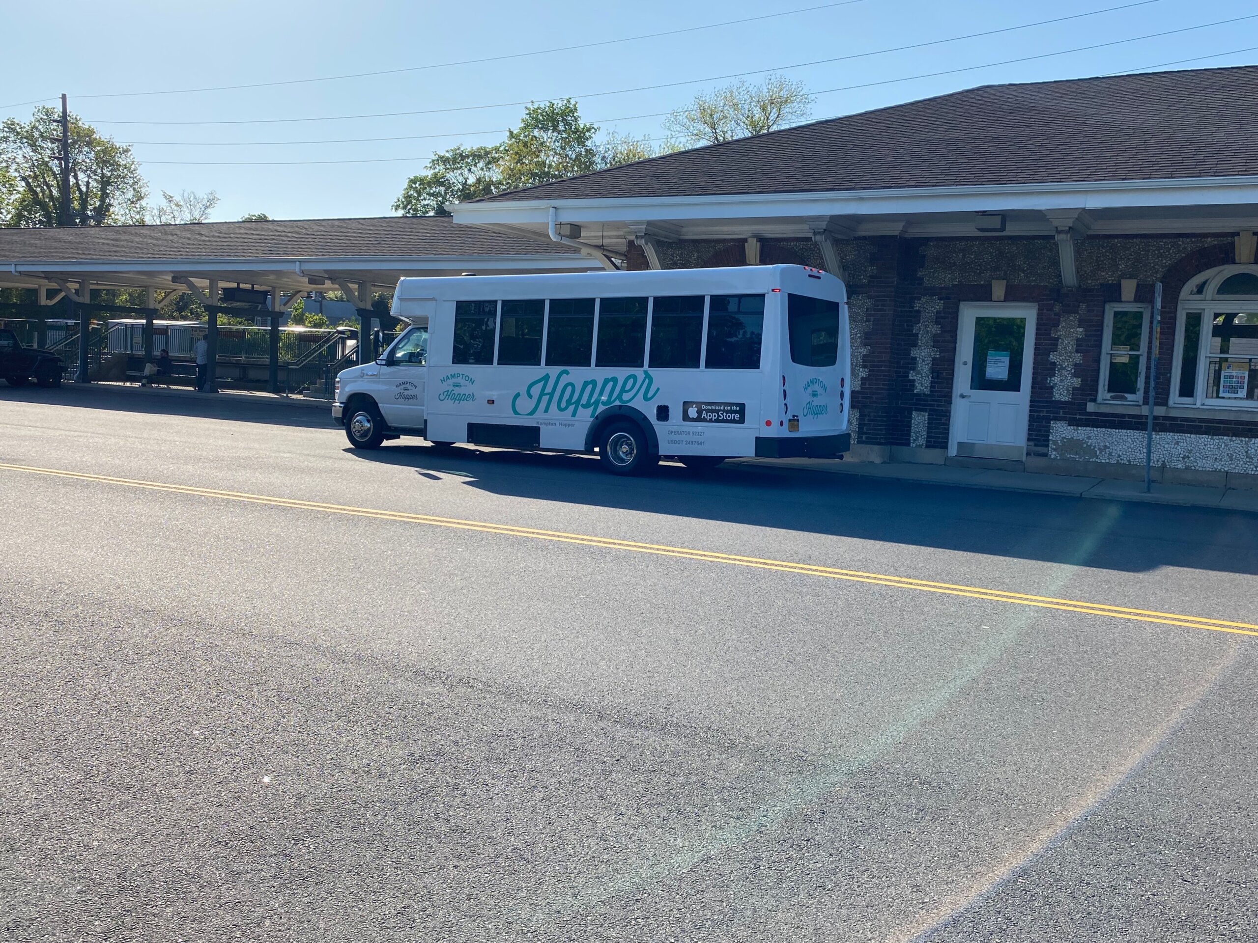 Hampton Hopper at the Southampton LIRR station