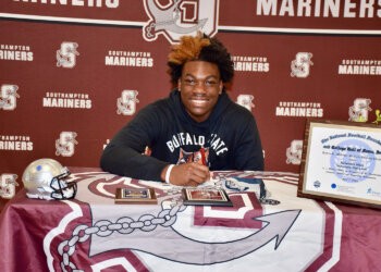 Southampton High School varsity football player Nehemiah Mack will join the Bengals at Buffalo State in the fall