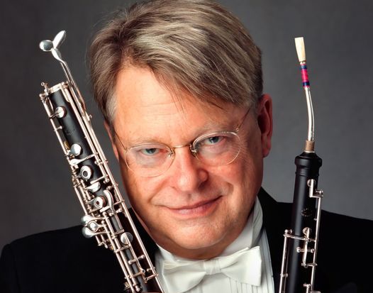 English horn player Thomas Stacy Photo by Chris Lee