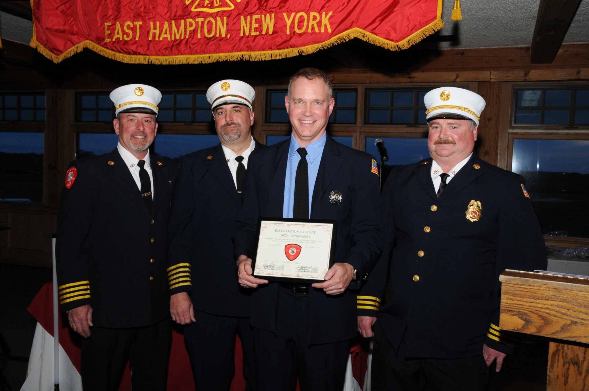 Wes Robinson of Heavy Rescue Receives the 2023 Outstanding Performance Award at Anniversary Dinner