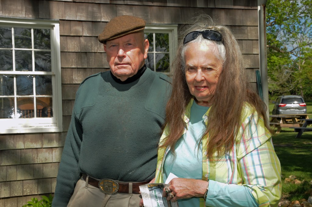 Brian and Prudence Carabine at Mother's Day Event