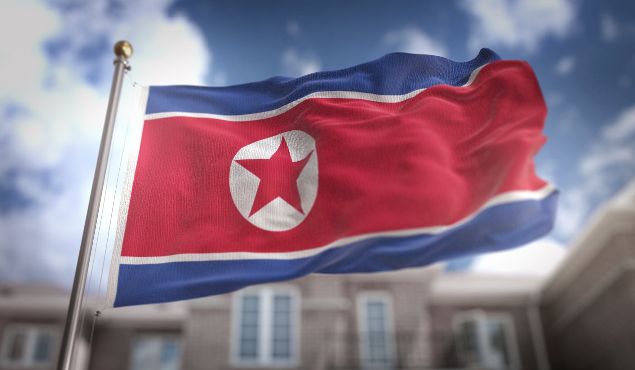 North Korean flags will fly on the Hampton Subway