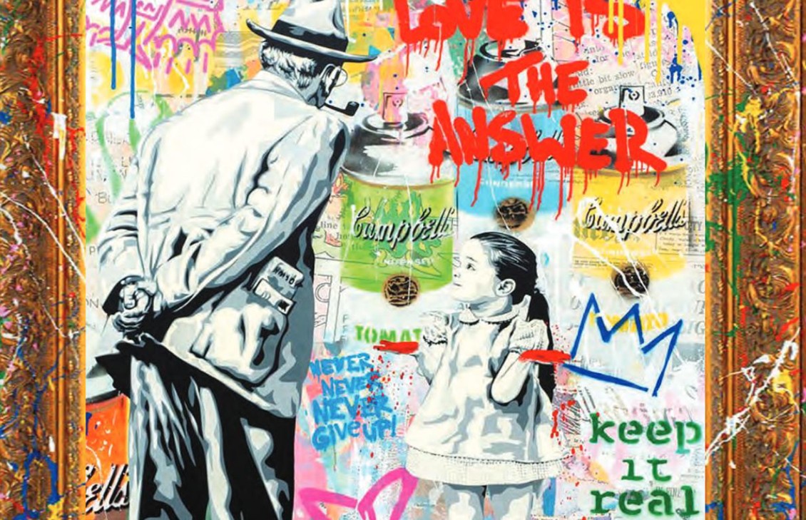 June 21, 2024 Dan's Papers cover art (detail) by Mr. Brainwash
