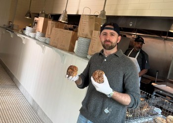 PopUp Bagels kitchen in Amagansett