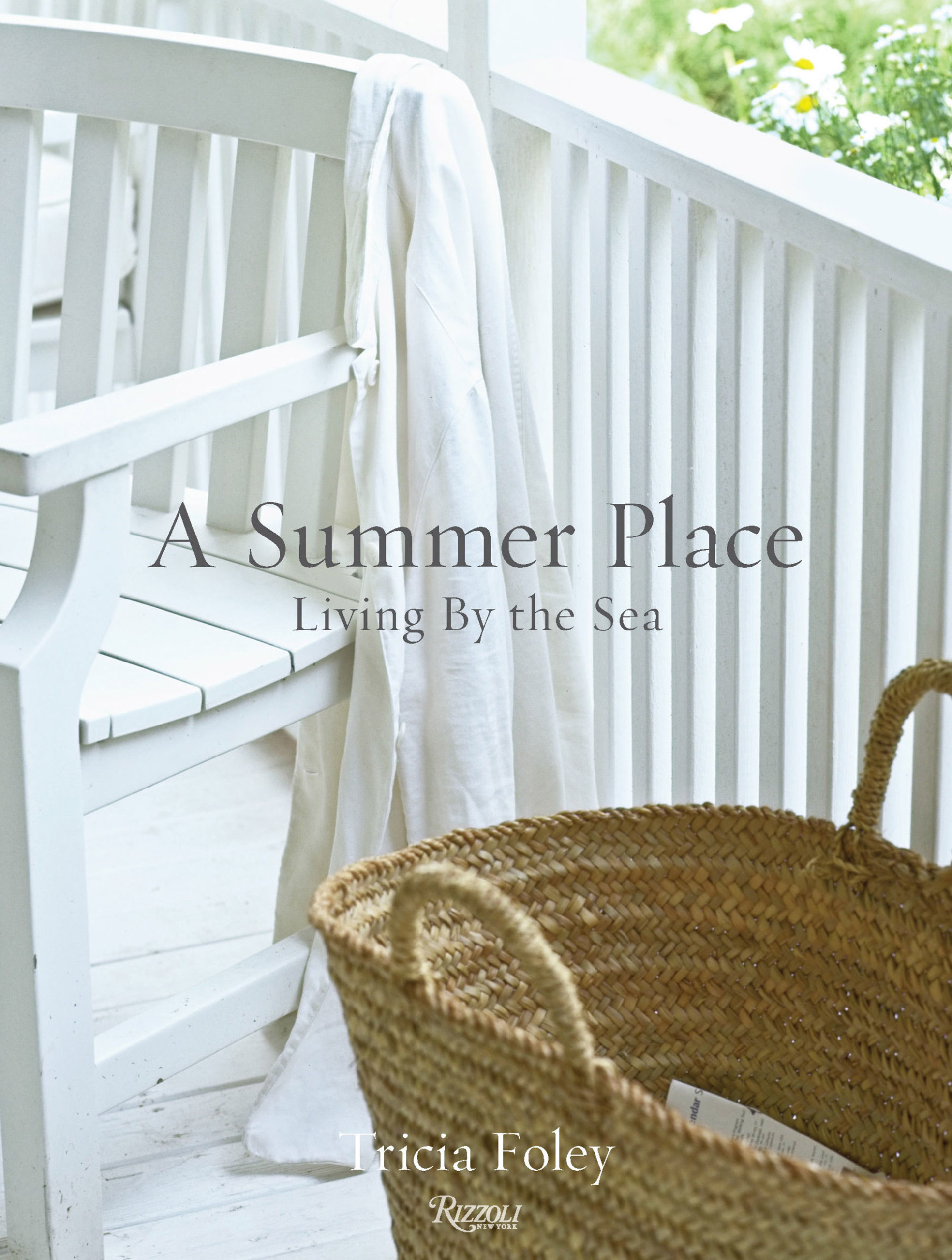 Book cover for "A Summer Place: Living by the Sea" by Tricia Foley