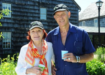 ChangeHampton Co-Founders Gail Pellett and Stephan Van Dam at Garden Naming Convention