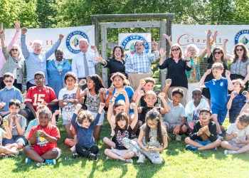 Children from the East End Fund For Children at Citarella Fundraiser