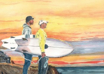 July 26, 2024 Dan's Papers cover art by Debbie Foglia