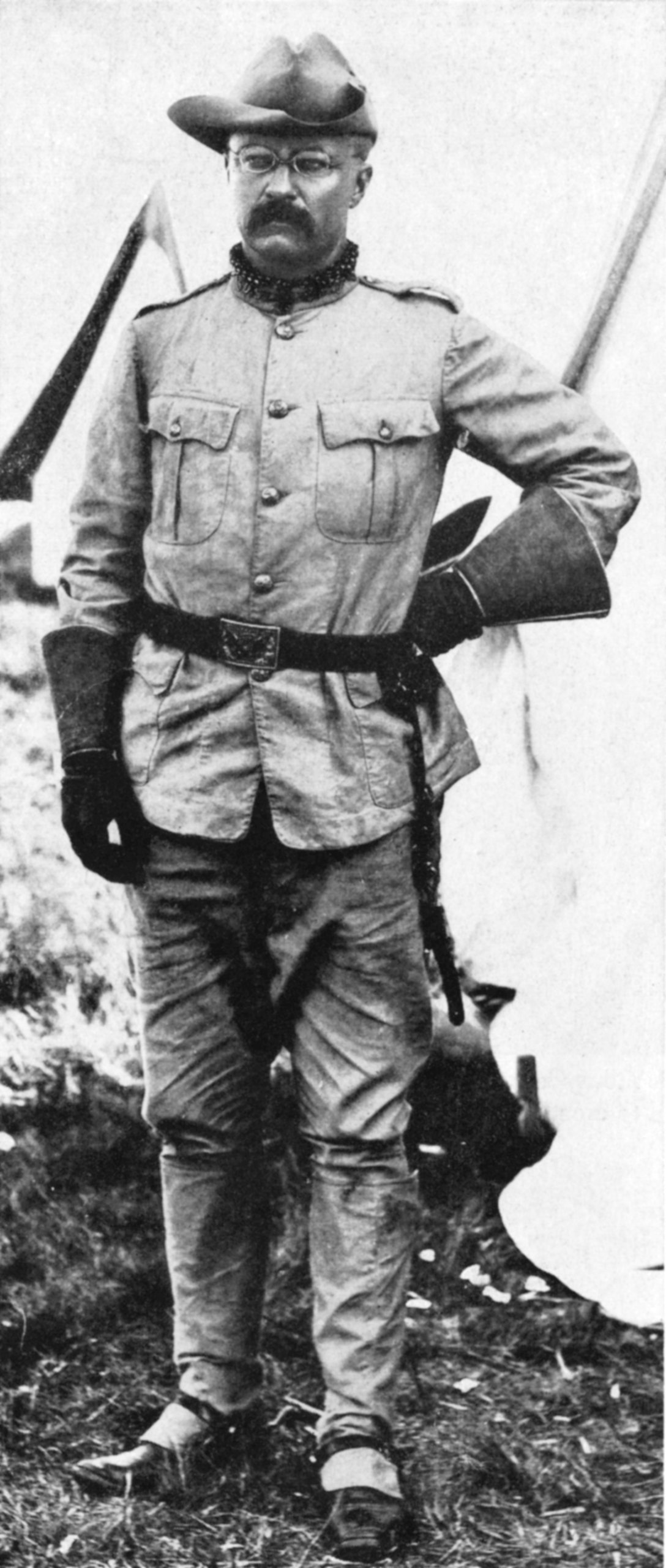Theodore "Teddy" Roosevelt in Rough Riders uniform