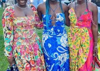 Kericia Walker, Tanya and Temidra Willock at Sunset Soiree
