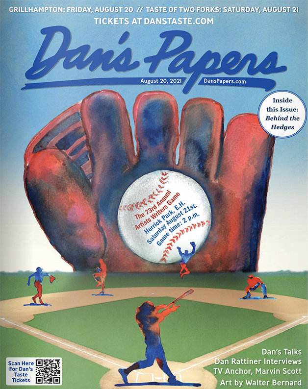 August 20, 2021 Dan's Papers cover art by Walter Bernard for the 021 Artists & Writers Game