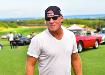 Steve Madden at The Bridge golf course in 2018