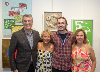 Charles, Paula and Chris Lucore, Joan MacNaughton at Spring Invitational