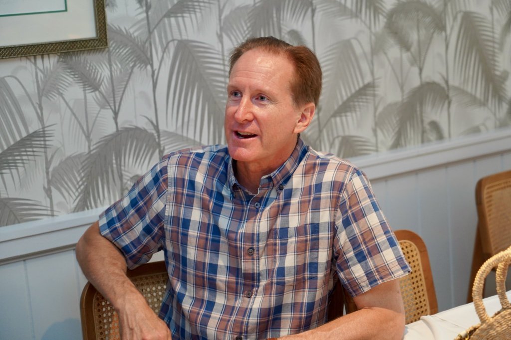 Bill Manger Mayor Southampton Town at 75 Main