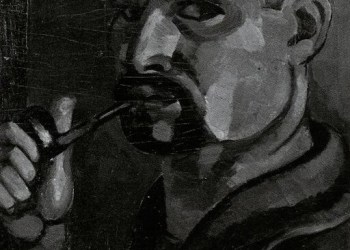 Herman Cherry, Self Portrait, 1927, oil on canvas.