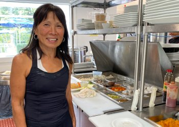 Lan Cao of V-Café