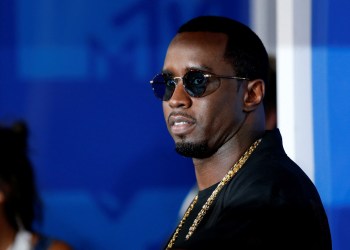 Rapper Sean Diddy Combs arrives at the 2016 MTV Video Music Awards in New York