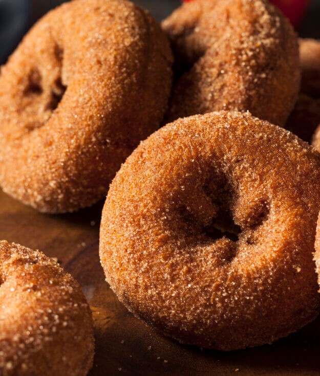 Apple cider doughnuts are one of the great pleasures of fall in the Hamptons
