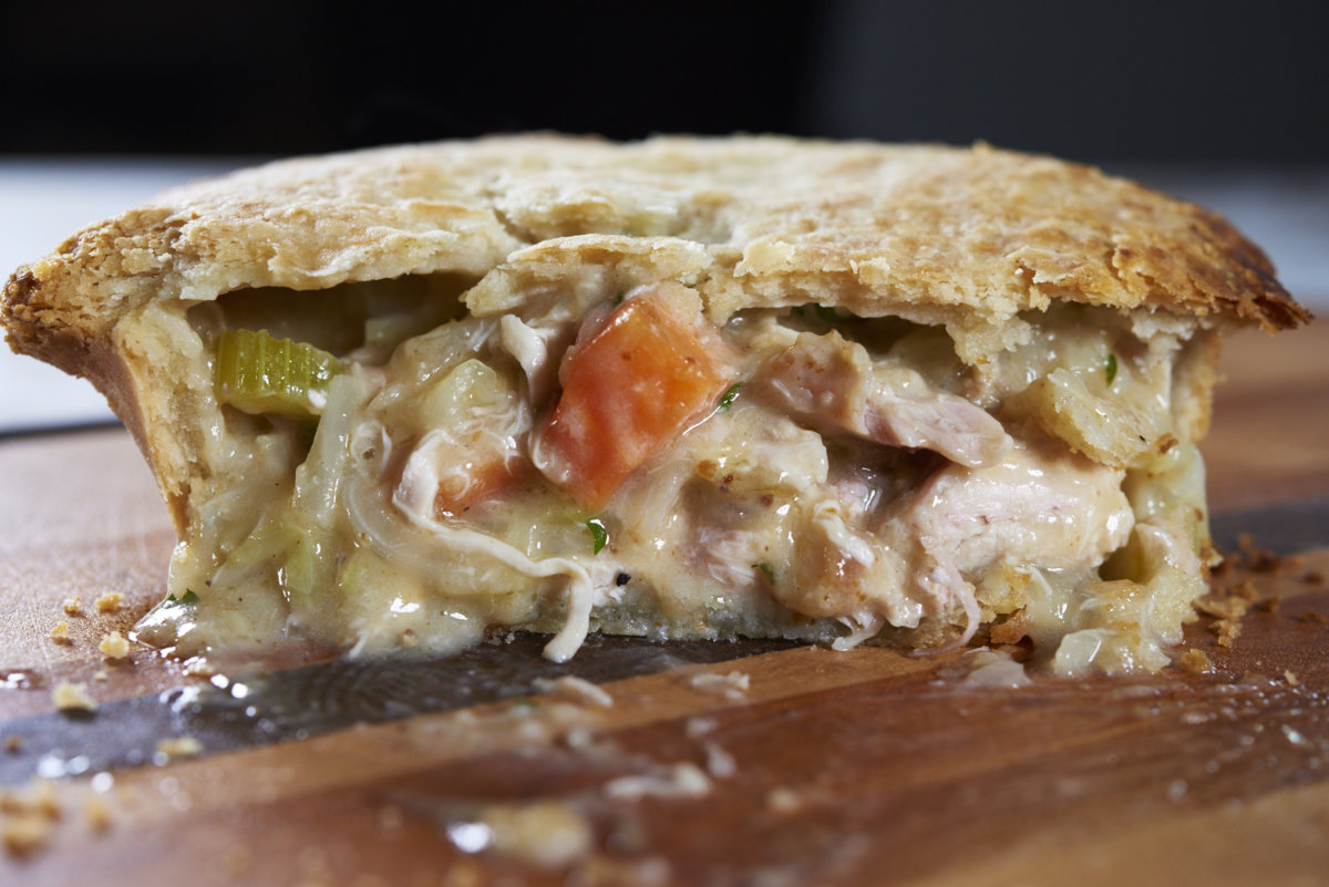 The chicken pot pie at Highway Restaurant & Bar